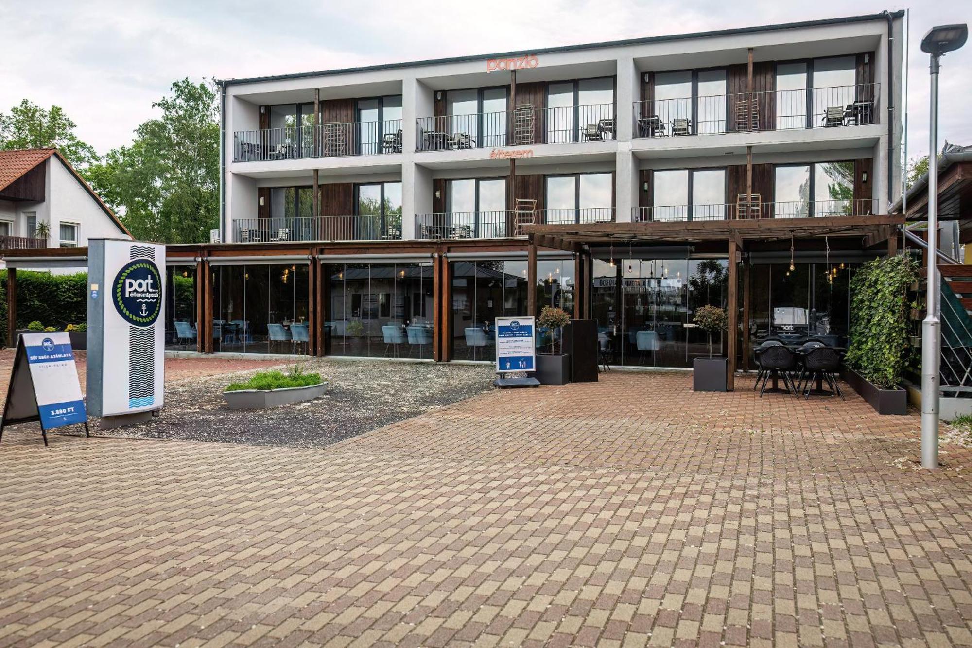 Bed and Breakfast Port Panzio Balatonmáriafürdő Esterno foto